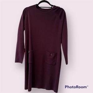 Aubergine Sweater Dress